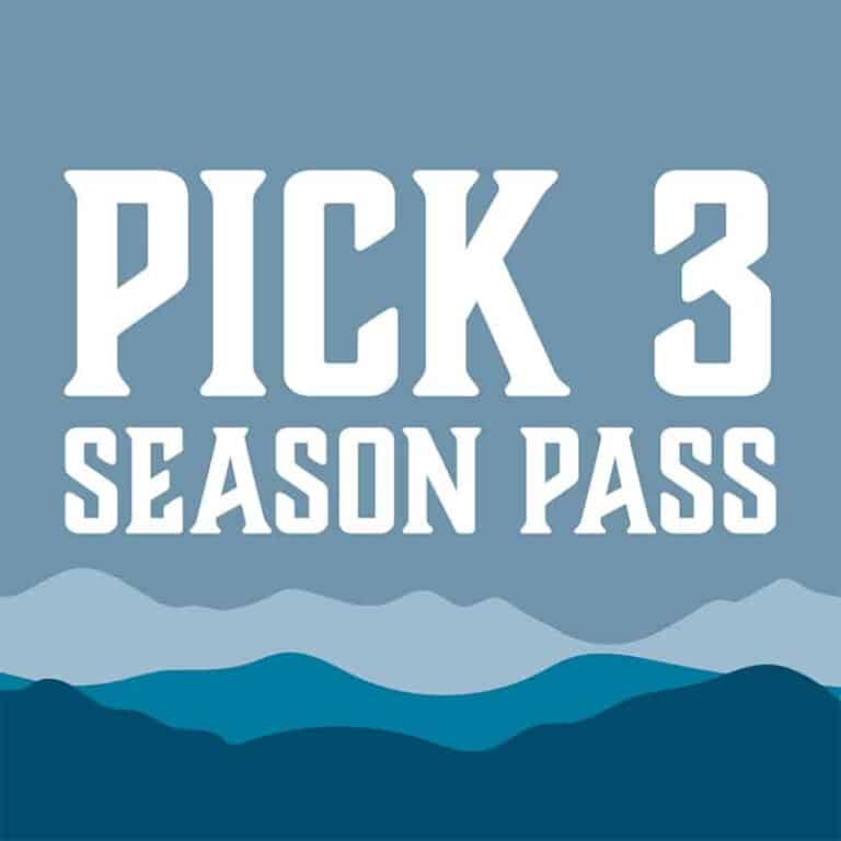 The Pick 3 Pass at the Blue Ridge Music Center, Galax, VA